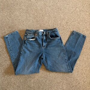 Zara Women's Size 4 Straight Leg Denim Jeans